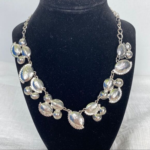 COLORS Lavender Rhinestone Statement Necklace - Picture 3 of 5